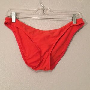 Coral swimsuit bottom